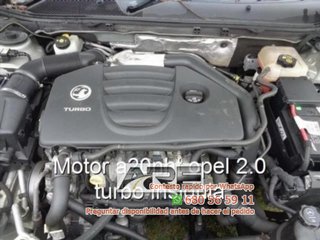 motor A20NHT 2.0 Turbo Opel Insignia g Ref:2932591