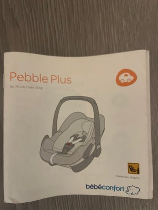 Silla coche Pebble Plus + Base Isofix
