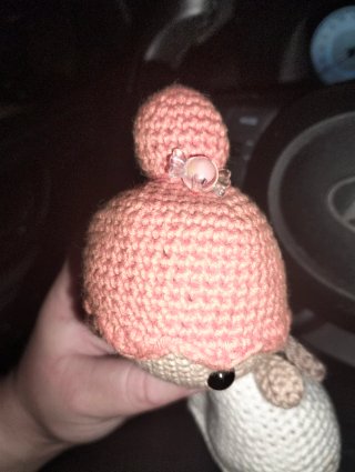 Muñeca crochet bailarina