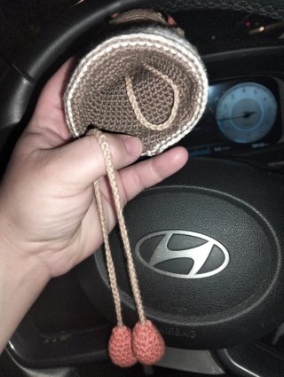 Muñeca crochet bailarina