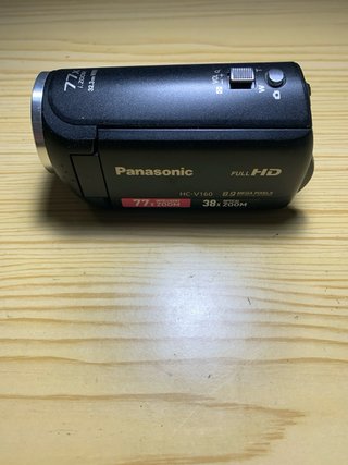Videocámara Panasonic HC-V160 Full HD Negra
