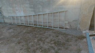 Escalera de aluminio