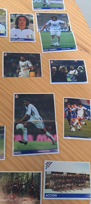Colección Cromos Real Madrid 2000-2001
