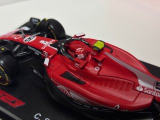 Bburago F1 Carlos Sainz SF23 Vegas Ferrari 1:43