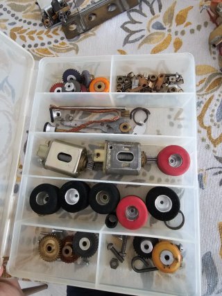 Lote Repuestos Parma Scalextric
