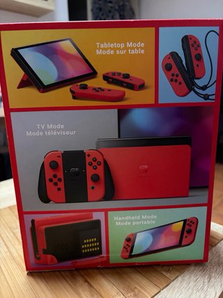 Nintendo Switch OLED Edición Mario Roja