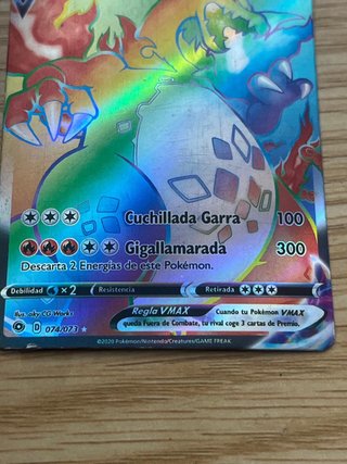 CHARIZARD VMAX ARCOIRIS
