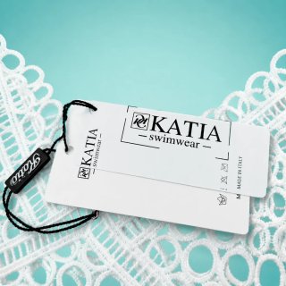 Copricostume KATIA uncinetto bianco con frange