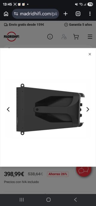 Altavoz Audibax Seattle 261LA Activo Line Array