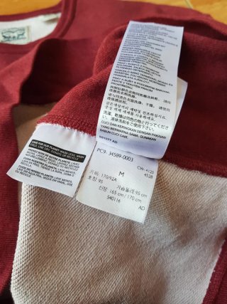 Sudadera Levi's Hombre Nueva.