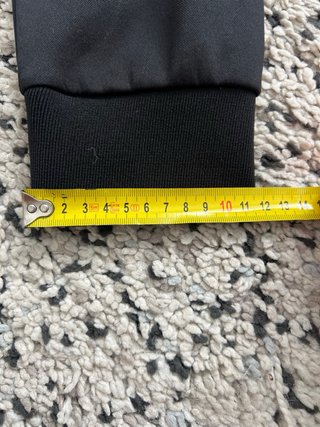Sudadera Joma Negra Media Cremallera