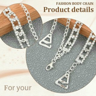 Tirantes Sujetador Diamantes de Imitación, 2 Pares