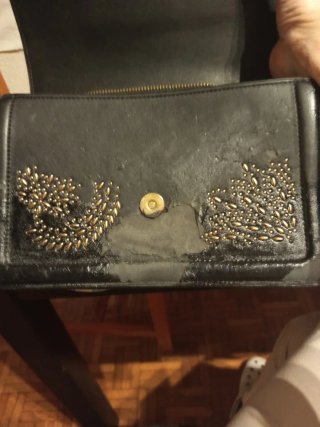 Borsa Versace Jeans Couture Nero Dorato