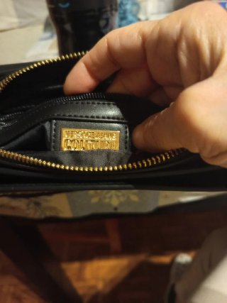 Borsa Versace Jeans Couture Nero Dorato