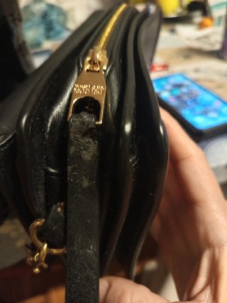 Borsa Versace Jeans Couture Nero Dorato