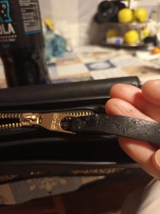 Borsa Versace Jeans Couture Nero Dorato