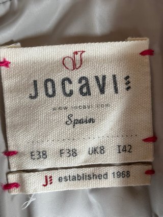 CHAQUETA “ JOCAVI” NO TIME