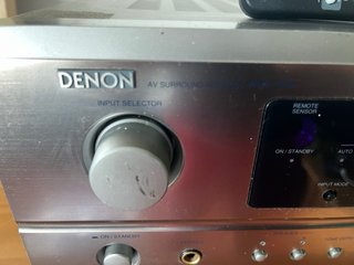 Amplificador Denon AVR-1404 Home Cinema 5.1
