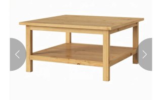 Mesa centro madera Ikea Hemnes URGE