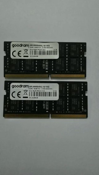 Memoria RAM... 2x 16GB DDR4 GoodRam (32GB) 2666MHz