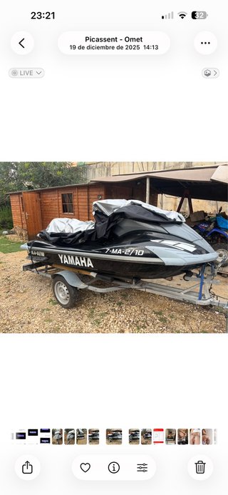 Yamaha FX HO 180cv Jet Ski