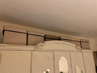 Cajas de almacenaje decorativas beige