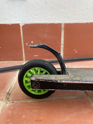 Patinete Scooter Negro y Azul