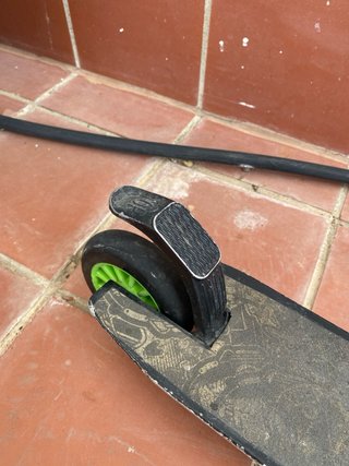Patinete Scooter Negro y Azul