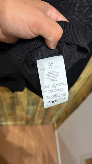 Maglioncino Philipp Plein nero qualsiasi taglia