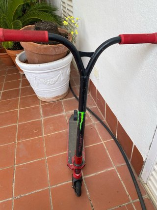 Patinete Scooter Rojo y Negro