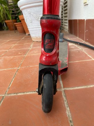 Patinete Scooter Rojo y Negro