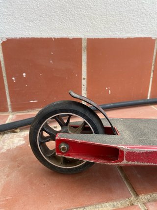 Patinete Scooter Rojo y Negro