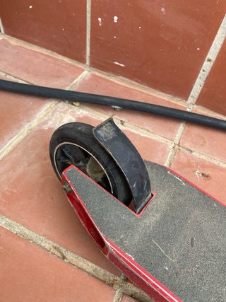 Patinete Scooter Rojo y Negro