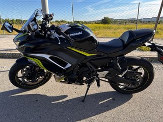 Kawasaki Ninja 650 A2 Negra y Verde