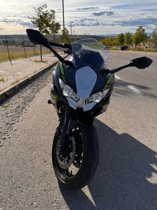 Kawasaki Ninja 650 A2 Negra y Verde