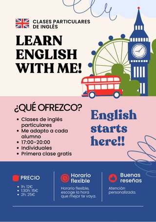 Clases de repaso de inglés en Terrassa