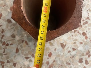 60 Módulos x 2 huecod de  Terracota para Botellas