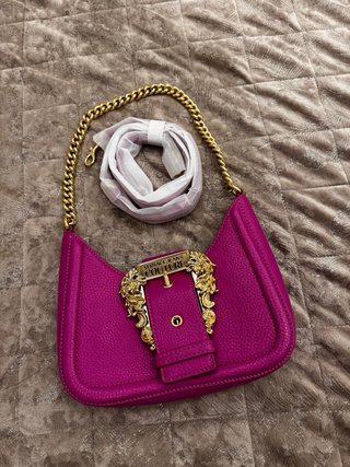 Borsa Versace Jeans Couture Fuxia Pelle