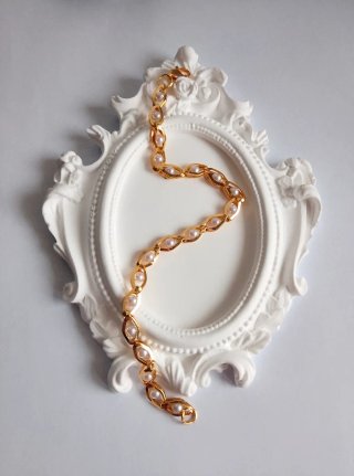 Bracciale Perle Oro