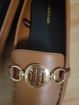 Mocasines Tommy Hilfiger Marrones con Dorado