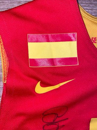 Camiseta España Baloncesto Rudy M