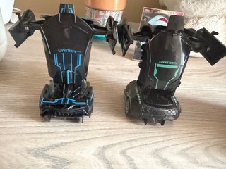 2 Coches Robot Transformables