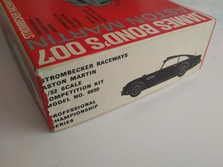 Slot Car Kit Strombecker 1:32 Aston Martin 007