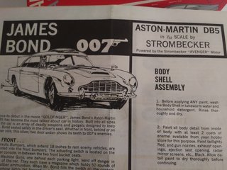Slot Car Kit Strombecker 1:32 Aston Martin 007