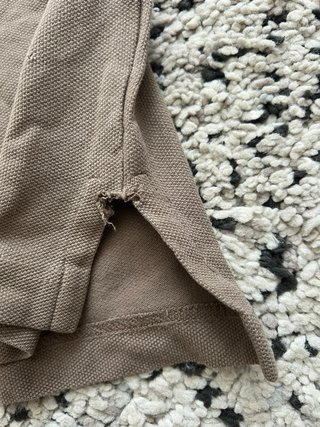 Polo Tommy Hilfiger Talla XL Marrón Claro