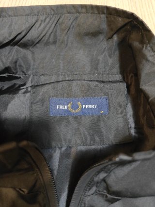 Chaqueta Fred Perry ligera negra - Talla M