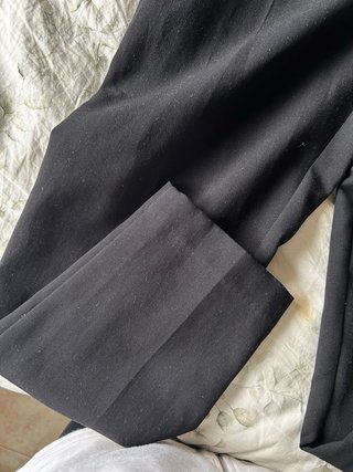 Lote 2 Pantalones Negros Vestir Zara