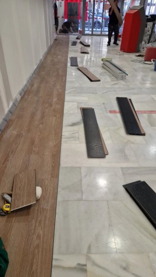 Parquet laminado y vinilo