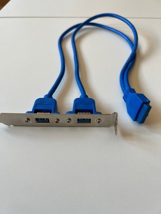 Cable 2 Puertos USB 3.0 Dual
