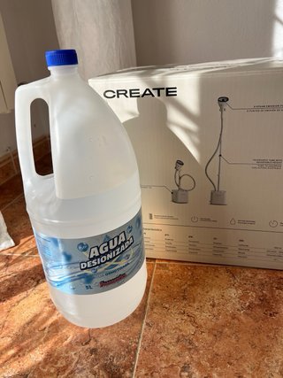 Plancha de vapor CREATE - NUEVA